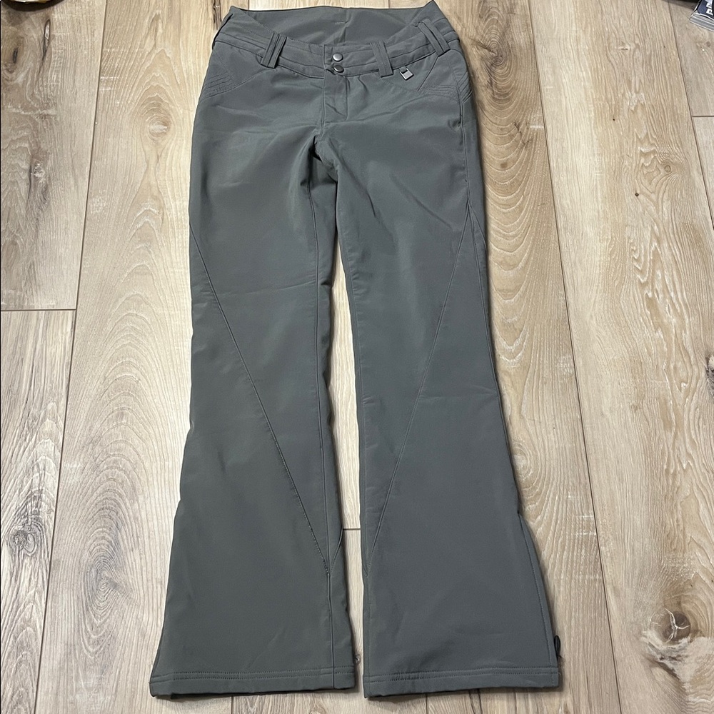 Nils Women’s Betty Pants Ski/Snowboard Slim Fit Winter Gray Size 2